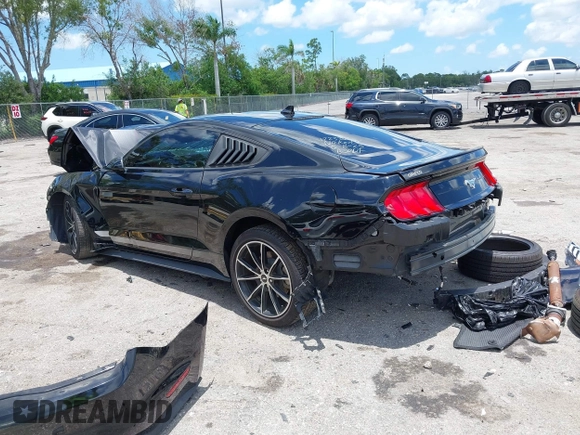 2020 Ford Mustang EcoBoost with VIN 1FA6P8TH9L5172336, listed as a IAAI auction lot 42488099 with 42,773 mi miles and . Bid and sale history available at DreamBid. Image 3.