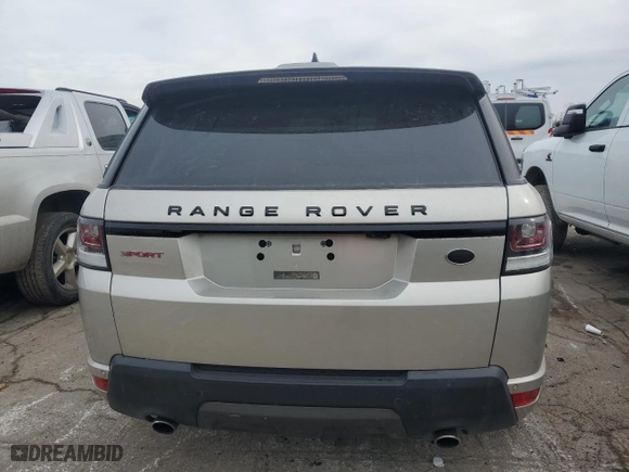 2017 Land Rover Range Rover Sport HSE Dynamic with VIN SALWV2FV2HA679780, listed as a Copart auction lot 43213665 with 0 mi miles and Clean Title. Bid and sale history available at carsss.com. Image 6.