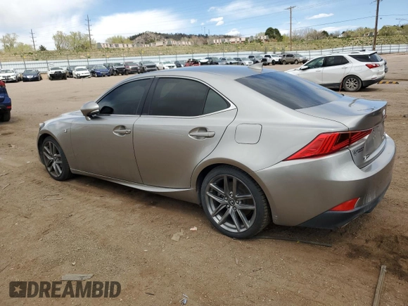2018 Lexus IS with VIN JTHC81D29J5027191, listed as a Copart auction lot 54047035 with 76,726 mi miles and Clean Title. Bid and sale history available at carsss.com. Image 2.