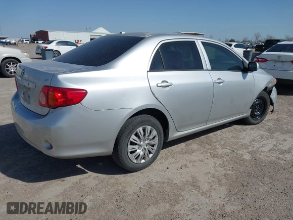 2010 Toyota Corolla with VIN JTDBU4EE1AJ069302, listed as a IAAI auction lot 41854288 with 196,844 mi miles. Bid and sale history available at carsss.com. Image 4.