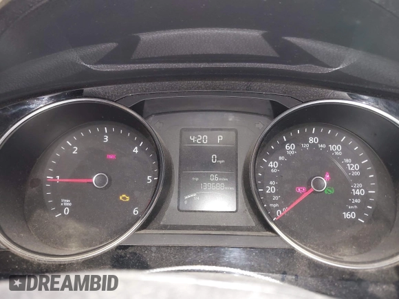2015 Volkswagen Jetta Sedan 2.0L TDI SEL with VIN 3VWLA7AJ2FM341784, listed as a IAAI auction lot 41577281 with 139,688 mi miles. Bid and sale history available at carsss.com. Image 7.
