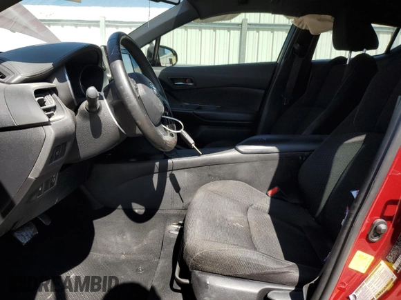 2018 Toyota C-HR XLE with VIN JTNKHMBXXJ1007208, listed as a Copart auction lot 53665535 with 75,036 mi miles and Salvage Title. Bid and sale history available at DreamBid. Image 7.