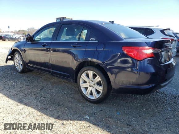 2013 Chrysler 200 LX with VIN 1C3CCBABXDN762149, listed as a Copart auction lot 49222205 with 119,138 mi miles and Salvage Title. Bid and sale history available at carsss.com. Image 2.