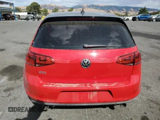 2016 Volkswagen Golf GTI SE with VIN 3VW5T7AU2GM016597, listed as a Copart auction lot 72164374 with 61,789 mi miles and Non Repairable. Bid and sale history available at carsss.com. Image 6.