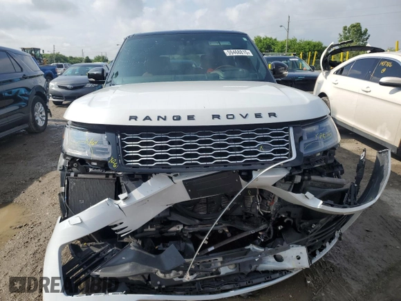 2021 Land Rover Range Rover Autobiography with VIN SALGV5SE1MA448455, listed as a Copart auction lot 59468815 with 93,542 mi miles and Salvage title. Bid and sale history available at DreamBid. Image 5.