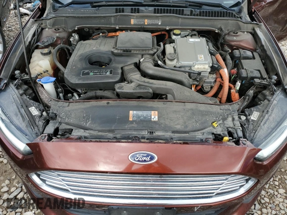 2016 Ford Fusion Energi SE Luxury with VIN 3FA6P0PU4GR229134, listed as a Copart auction lot 54371522 with 58,762 mi miles. Bid and sale history available at carsss.com. Image 7.