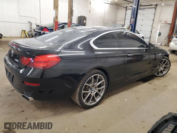 2013 BMW 6 Series 650i with VIN WBAYM9C58DDW20299, listed as a Copart auction lot 80785584 with Not Provided miles and Salvage Title. Bid and sale history available at carsss.com. Image 3.