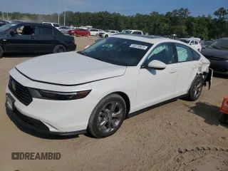2024 Honda Accord EX with VIN 1HGCY1F34RA031032, listed as a Copart auction lot 53270625 with 1,884 mi miles and Salvage title. Bid and sale history available at DreamBid. Image 1.