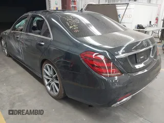 2020 Mercedes-Benz S-Class S 560 with VIN WDDUG8DB7LA505643, listed as a IAAI auction lot 41959588 with 37,307 mi miles. Bid and sale history available at carsss.com. Image 3.