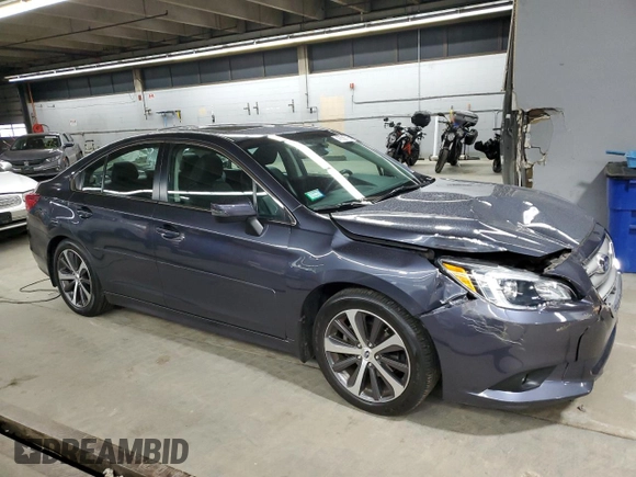 2015 Subaru Legacy 2.5i Limited with VIN 4S3BNBN60F3060127, listed as a Copart auction lot 47558755 with 61,212 mi miles and Salvage Title. Bid and sale history available at carsss.com. Image 4.