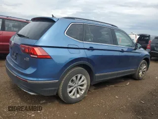 2018 Volkswagen Tiguan SEL z VIN 3VV2B7AX4JM076635, wystawiony jako Copart lot #54713815 z przebiegiem 162 692 mil mil oraz Szkoda całkowita • Salvage title. Historia ofert i sprzedaży dostępna na DreamBid. Obrazek 3.