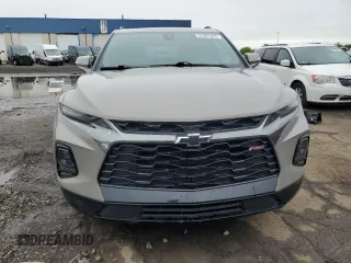 2021 Chevrolet Blazer RS with VIN 3GNKBERS1MS566498, listed as a Copart auction lot 56381635 with 40,519 mi miles and Salvage title. Bid and sale history available at DreamBid. Image 5.