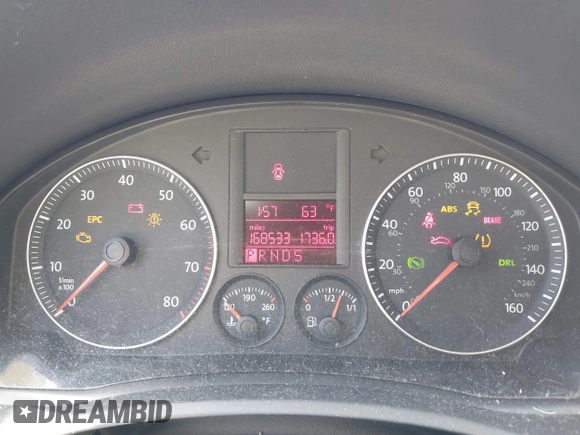 2009 Volkswagen Jetta SE z VIN 3VWRM71K99M057390, wystawiony jako IAAI lot #42094648 z przebiegiem 168 533 mil mil oraz . Historia ofert i sprzedaży dostępna na DreamBid. Obrazek 7.