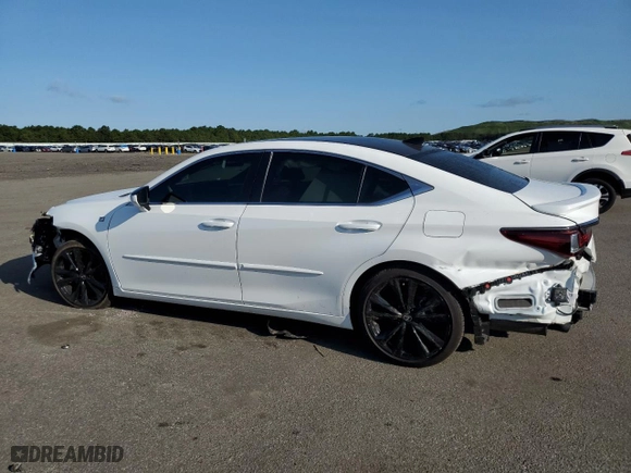 2023 Lexus ES with VIN 58AJZ1B14PU145622, listed as a Copart auction lot 67636734 with 13,972 mi miles and Salvage Title. Bid and sale history available at carsss.com. Image 2.