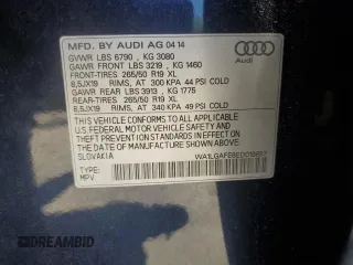 2014 Audi Q7 Premium Plus с VIN WA1LGAFE6ED019857, выставлен на аукционе Copart как лот 55865245 с пробегом 61 181 миль миль и Списание • Salvage title. История ставок и продаж доступна на DreamBid. Изображение 13.
