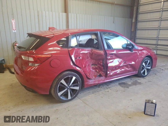 2019 Subaru Impreza Special Sports with VIN 4S3GTAJ68K1711862, listed as a Copart auction lot 74001374 with 60,127 mi miles and Salvage title. Bid and sale history available at DreamBid. Image 3.