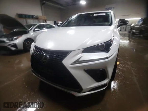 2021 Lexus NX 300 F Sport with VIN JTJSARDZ4M2263070, listed as a Copart auction lot 87491694 with 23,127 mi miles and Salvage title. Bid and sale history available at DreamBid. Image 13.