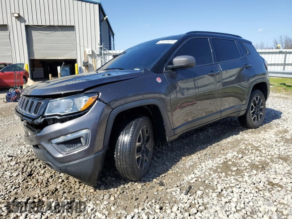 2020 Jeep Compass Trailhawk с VIN 3C4NJDDB2LT214453, выставлен на аукционе Copart как лот 48806905 с пробегом 87 560 миль миль и Чистый • Clean title. История ставок и продаж доступна на DreamBid. Изображение 1.