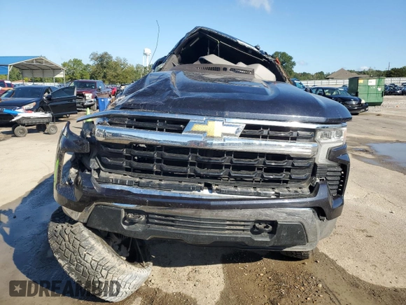 2022 Chevrolet Silverado 1500 LT with VIN 1GCUDDED7NZ562263, listed as a Copart auction lot 73032424 with Not Provided miles and Salvage Title. Bid and sale history available at DreamBid. Image 5.