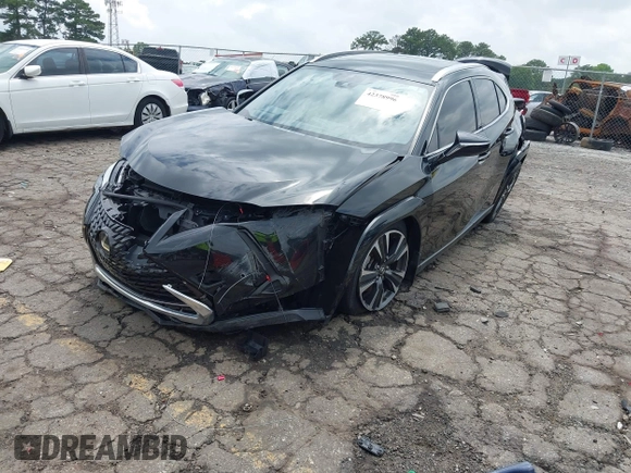 2022 Lexus UX 200 with VIN JTHP3JBHXN2046587, listed as a IAAI auction lot 42378996 with 32,000 mi miles and . Bid and sale history available at DreamBid. Image 21.