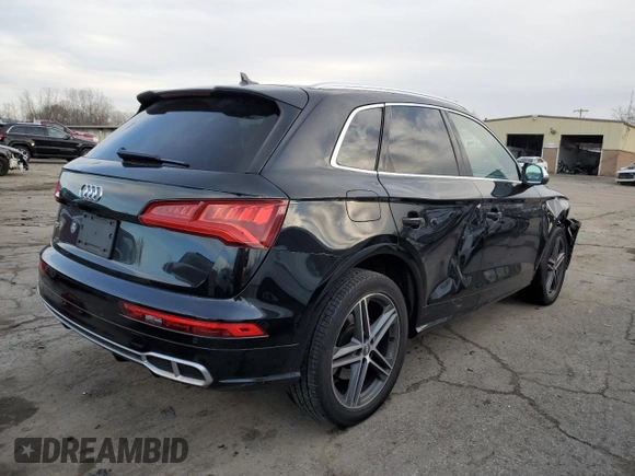 2018 Audi SQ5 Prestige with VIN WA1C4AFY1J2137470, listed as a Copart auction lot 77883803 with 47,755 mi miles and . Bid and sale history available at DreamBid. Image 3.