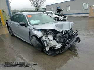2025 Honda Civic Sport with VIN 2HGFE2F53SH522681, listed as a Copart auction lot 56185615 with Not provided miles and Salvage title. Bid and sale history available at DreamBid. Image 14.