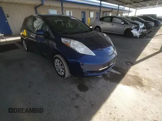 2016 Nissan LEAF S with VIN 1N4BZ0CPXGC315085, listed as a Copart auction lot 61111805 with 65,201 mi miles and Salvage title. Bid and sale history available at DreamBid. Image 14.