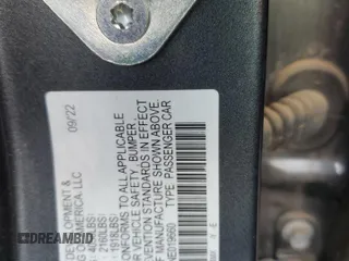 2022 Honda Civic EX-L z VIN 19XFL1H74NE019660, wystawiony jako Copart lot #50934285 z przebiegiem 24 786 mil mil oraz Szkoda całkowita • Salvage title. Historia ofert i sprzedaży dostępna na DreamBid. Obrazek 12.
