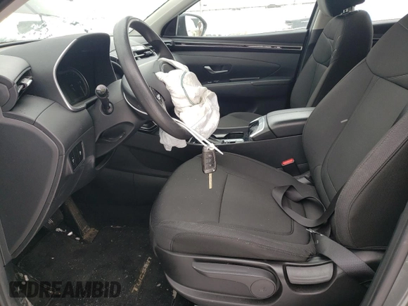 2022 Hyundai Tucson SE with VIN 5NMJACAE0NH025579, listed as a Copart auction lot 46272365 with 34,491 mi miles and Salvage Title. Bid and sale history available at carsss.com. Image 7.