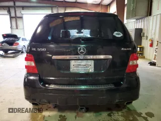 2008 Mercedes-Benz M 550 with VIN 4JGBB72E08A323275, listed as a Copart auction lot 47591665 with 157,076 mi miles and Salvage title. Bid and sale history available at DreamBid. Image 6.