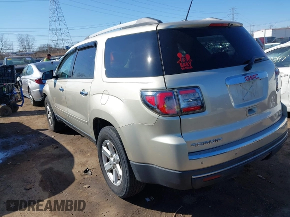 2014 GMC Acadia SLE with VIN 1GKKVPKD8EJ102039, listed as a IAAI auction lot 41764206 with 191,029 mi miles and . Bid and sale history available at carsss.com. Image 3.