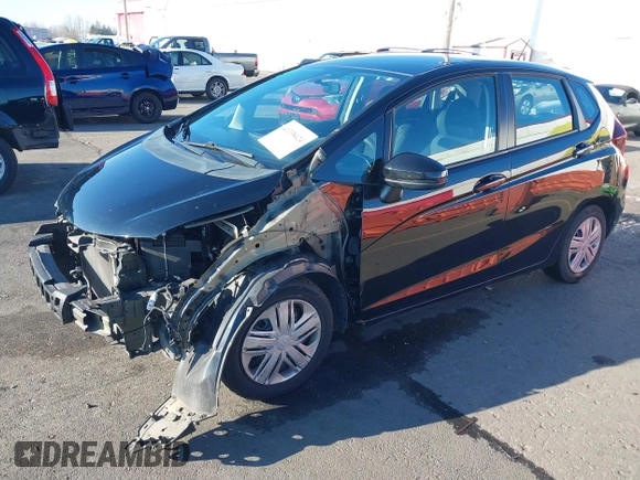 2019 Honda Fit LX with VIN 3HGGK5H46KM735161, listed as a IAAI auction lot 41338424 with 59,260 mi miles. Bid and sale history available at carsss.com. Image 21.