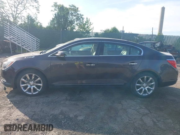 2014 Buick LaCrosse Premium I with VIN 1G4GD5G32EF230252, listed as a IAAI auction lot 42240846 with 112,330 mi miles and . Bid and sale history available at DreamBid. Image 13.
