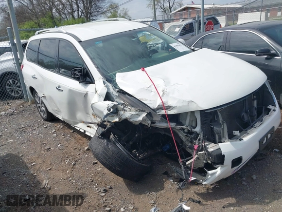 2016 Nissan Pathfinder S with VIN 5N1AR2MN0GC637700, listed as a IAAI auction lot 41899423 with Not provided miles and . Bid and sale history available at DreamBid. Image 1.