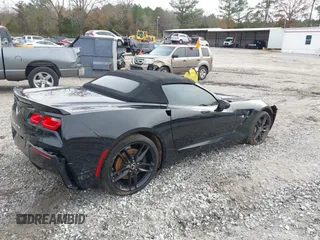 2014 Chevrolet Corvette Z51 1LT with VIN 1G1YH3D74E5134551, listed as a IAAI auction lot 41099831 with 52,238 mi miles. Bid and sale history available at carsss.com. Image 4.
