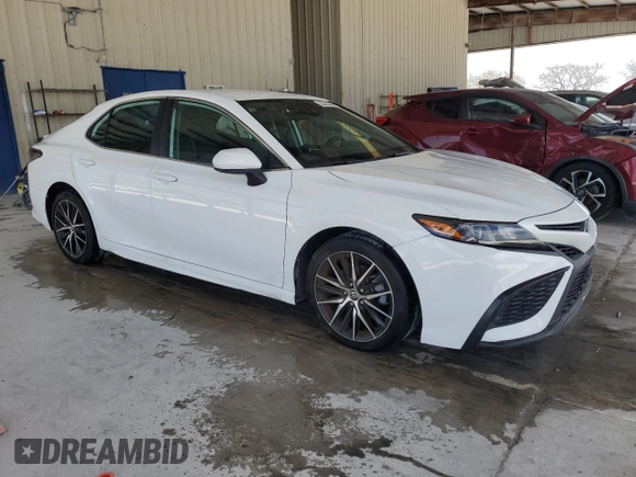 2021 Toyota Camry SE Nightshade with VIN 4T1G11AK6MU442356, listed as a Copart auction lot 53323285 with 81,770 mi miles and Non Repairable. Bid and sale history available at carsss.com. Image 4.