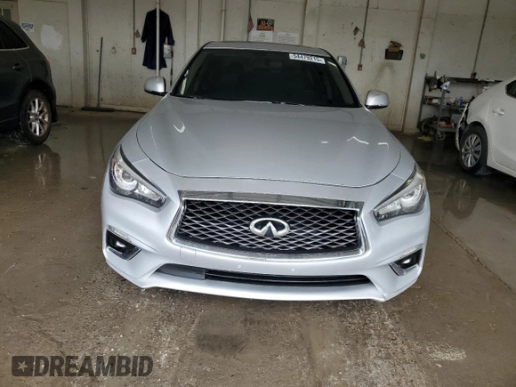 2020 Infiniti Q50 Pure with VIN JN1EV7AP5LM206636, listed as a Copart auction lot 54479215 with 79,174 mi miles and Salvage title. Bid and sale history available at DreamBid. Image 5.