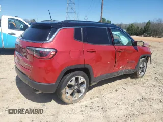 2018 Jeep Compass Limited with VIN 3C4NJCCB8JT410955, listed as a Copart auction lot 49793275 with 69,452 mi miles and Salvage Title. Bid and sale history available at carsss.com. Image 3.