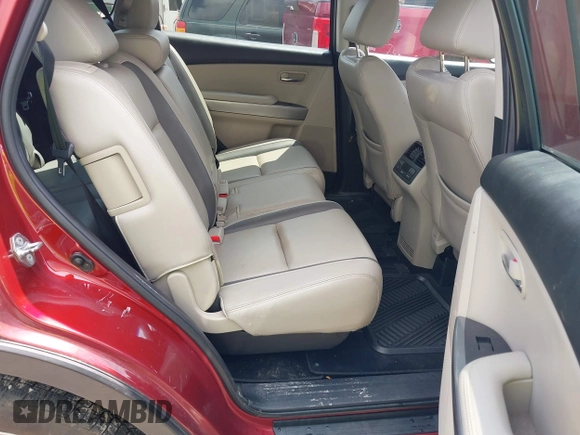 2011 Mazda CX-9 Grand Touring with VIN JM3TB3DA5B0316595, listed as a IAAI auction lot 42849889 with 232,619 mi miles and . Bid and sale history available at DreamBid. Image 8.