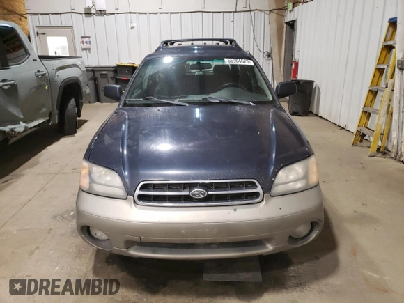 2001 Subaru Legacy Outback with VIN 4S3BH665617619900, listed as a Copart auction lot 66964625 with 343,526 mi miles and Clean title. Bid and sale history available at DreamBid. Image 5.