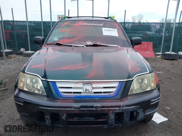 2000 Honda CR-V LX with VIN JHLRD1743YS009854, listed as a IAAI auction lot 41488972 with 139,652 mi miles. Bid and sale history available at carsss.com. Image 12.