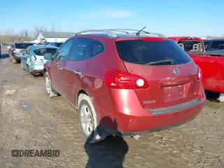 2010 Nissan Rogue S with VIN JN8AS5MT1AW010815, listed as a IAAI auction lot 41724480 with 188,343 mi miles and . Bid and sale history available at carsss.com. Image 3.