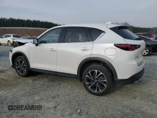 2023 Mazda CX-5 2.5 S Premium Package with VIN JM3KFBDM4P0182545, listed as a Copart auction lot 48975625 with 19,152 mi miles and Salvage Title. Bid and sale history available at carsss.com. Image 2.