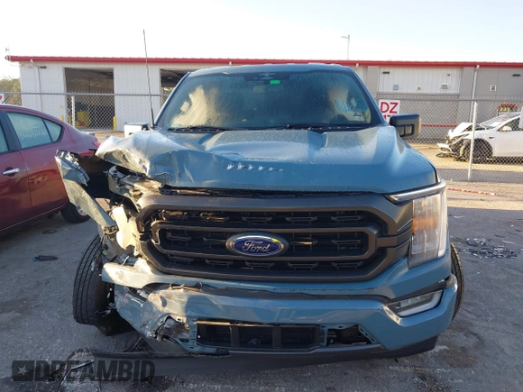 2023 Ford F-150 XL with VIN 1FTEW1CP7PKD30770, listed as a IAAI auction lot 41691526 with 3,000 mi miles. Bid and sale history available at carsss.com. Image 12.
