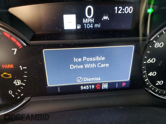 2020 Cadillac XT6 AWD Sport with VIN 1GYKPGRS4LZ131864, listed as a Copart auction lot 84443774 with 54,519 mi miles and Non repairable. Bid and sale history available at DreamBid. Image 9.