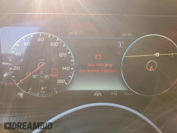 2019 Mercedes-Benz S 560 with VIN WDDUG8GB1KA460161, listed as a Copart auction lot 84056044 with 37,953 mi miles and Salvage Title. Bid and sale history available at DreamBid. Image 9.
