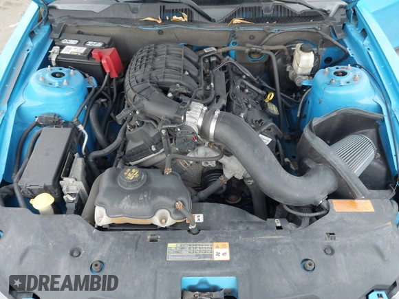 2012 Ford Mustang V6 Premium with VIN 1ZVBP8AM4C5271247, listed as a IAAI auction lot 41667475 with 150,700 mi miles. Bid and sale history available at carsss.com. Image 10.