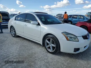 2008 Nissan Maxima 3.5 SE with VIN 1N4BA41E98C811660, listed as a Copart auction lot 78154964 with 154,772 mi miles and Salvage Title. Bid and sale history available at carsss.com. Image 4.
