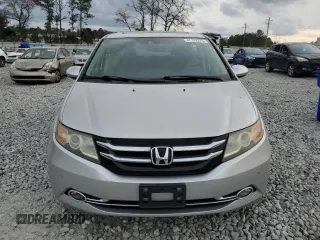 2014 Honda Odyssey Touring with VIN 5FNRL5H90EB096137, listed as a Copart auction lot 47192275 with 164,620 mi miles and Salvage Title. Bid and sale history available at DreamBid. Image 5.