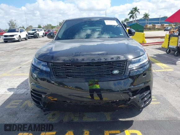 2025 Land Rover Range Rover Velar Dynamic SE with VIN SALYL2EX8SA810607, listed as a IAAI auction lot 41568626 with 565 mi miles and . Bid and sale history available at DreamBid. Image 13.